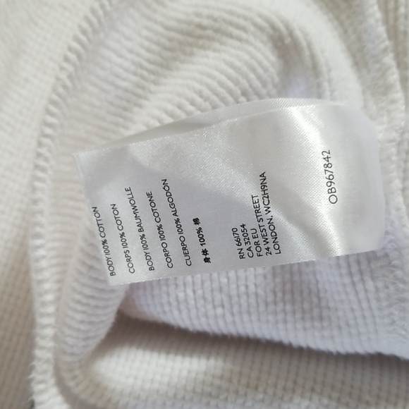 We The Free Women's Thermal White Top - Picture 5 of 5